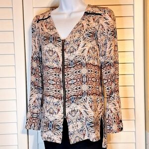 BCBGENERATION zip front top sz XXS euc